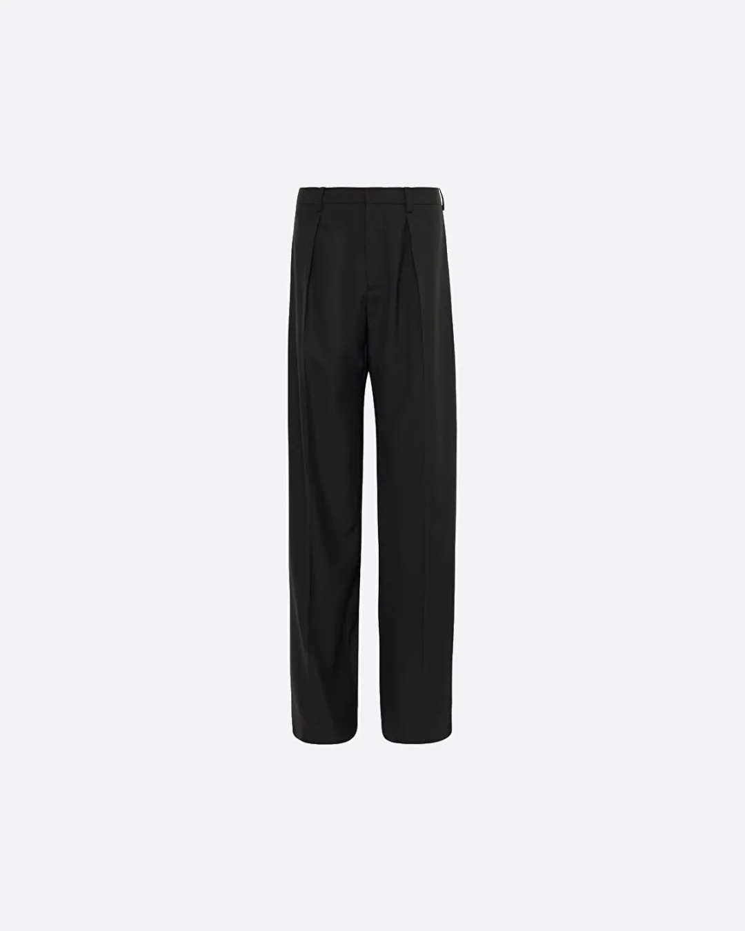 Straight Fit Siyah Erkek Pantolon - 1