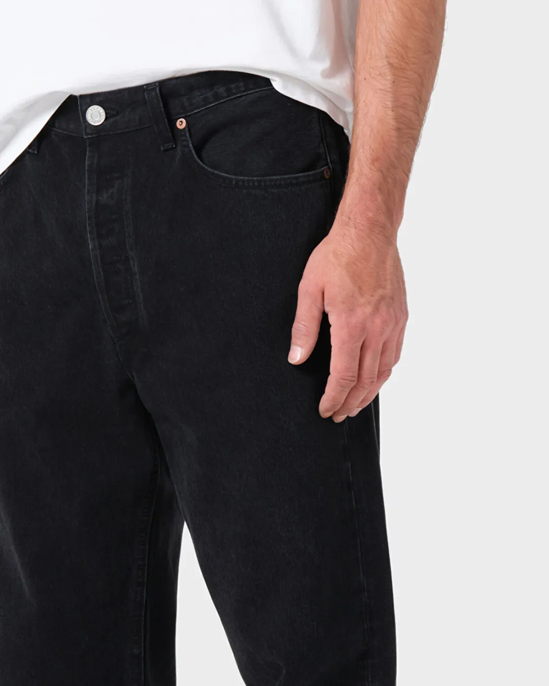 90'S 32" Siyah Erkek Jean Pantolon - 0