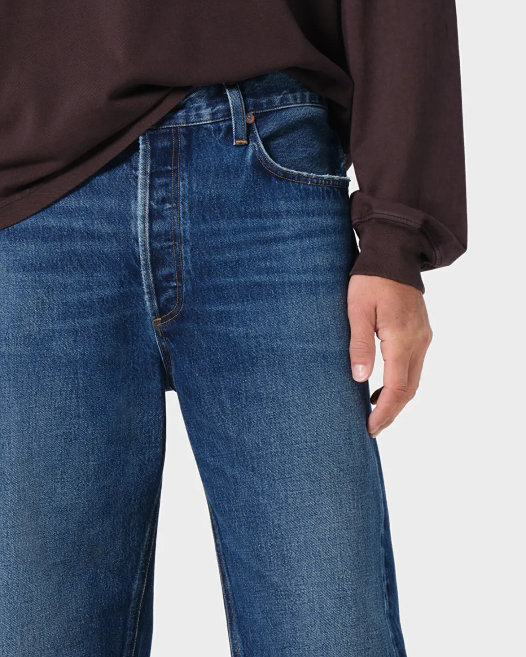 90'S 32" Indigo Erkek Jean Pantolon - 0