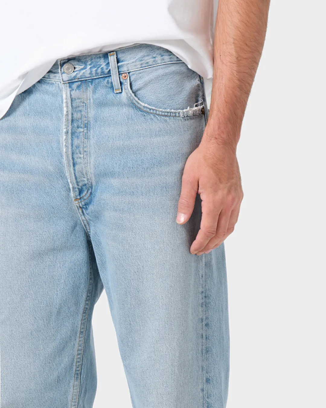 90'S 32" Mavi Erkek Jean Pantolon - 0