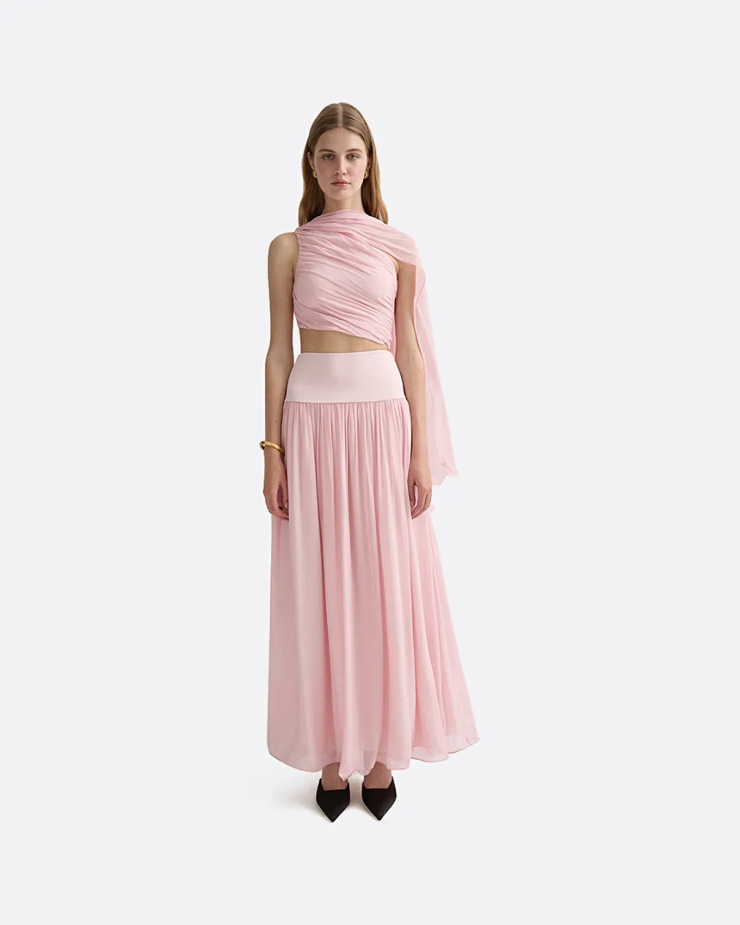 Solene Pembe Kadın Etek - 2