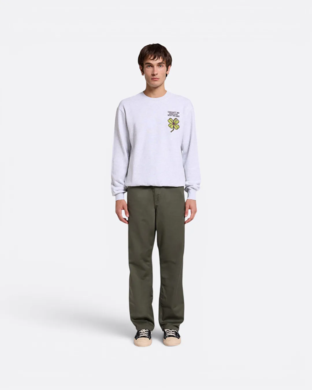 Simple Yeşil Erkek Pantolon - 3