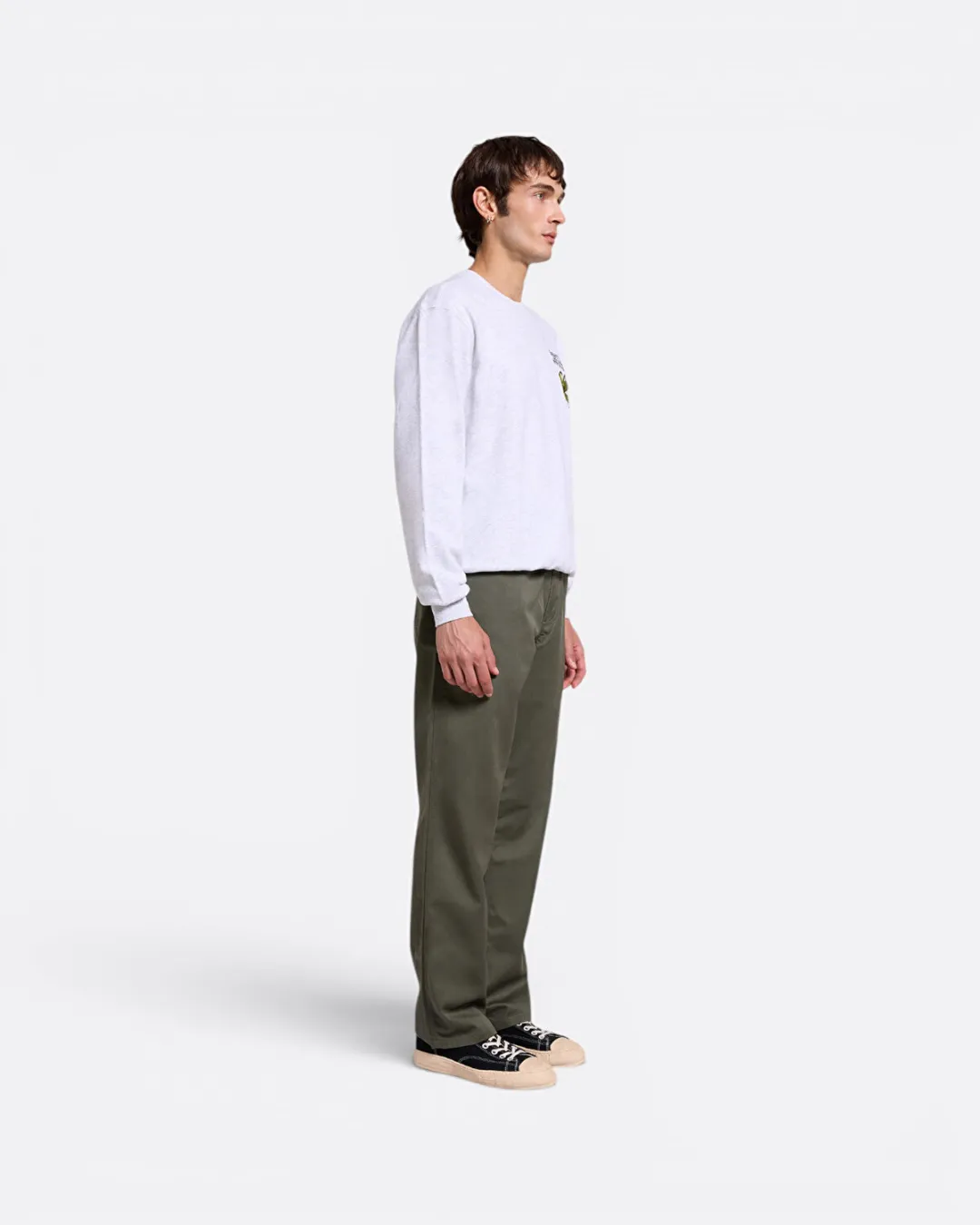 Simple Yeşil Erkek Pantolon - 4