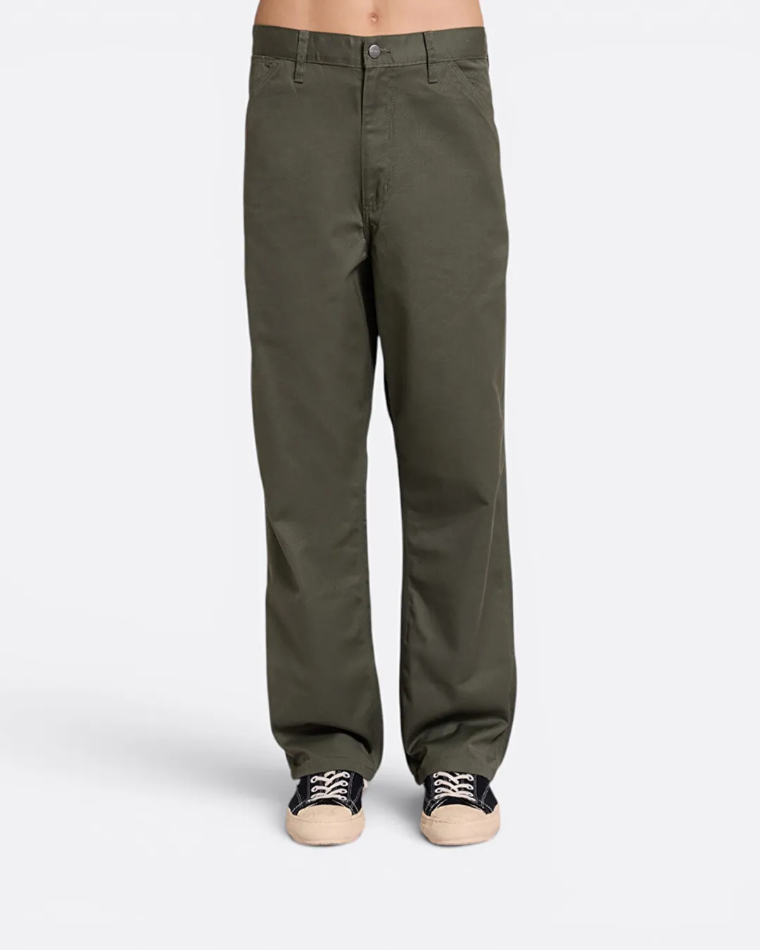 Simple Yeşil Erkek Pantolon - 6