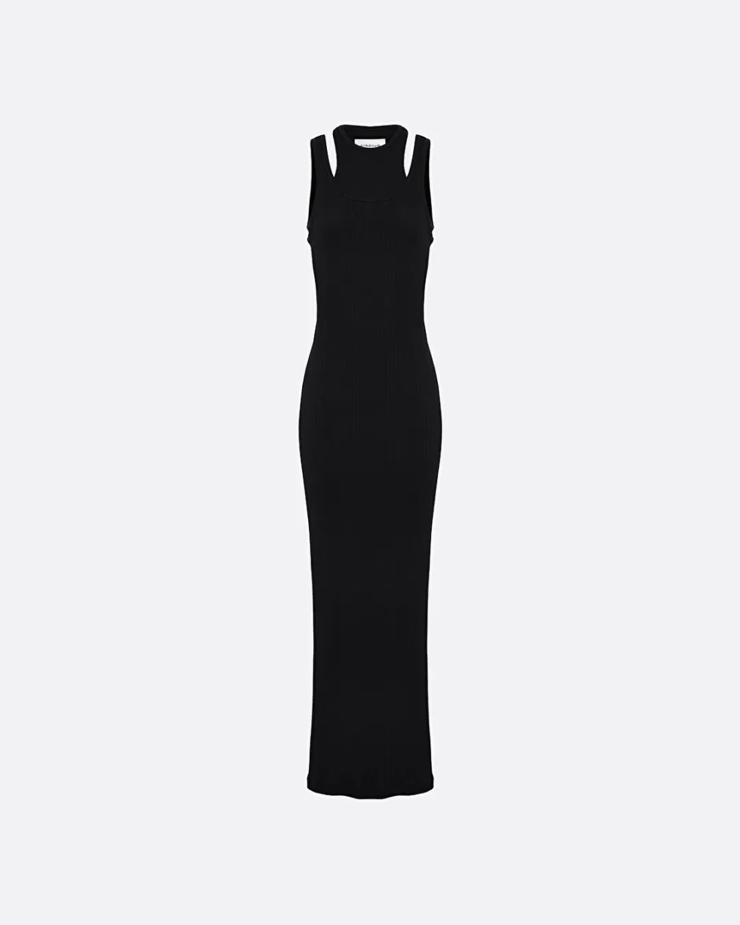 Filippa Siyah Jersey Kadın Elbise - 1