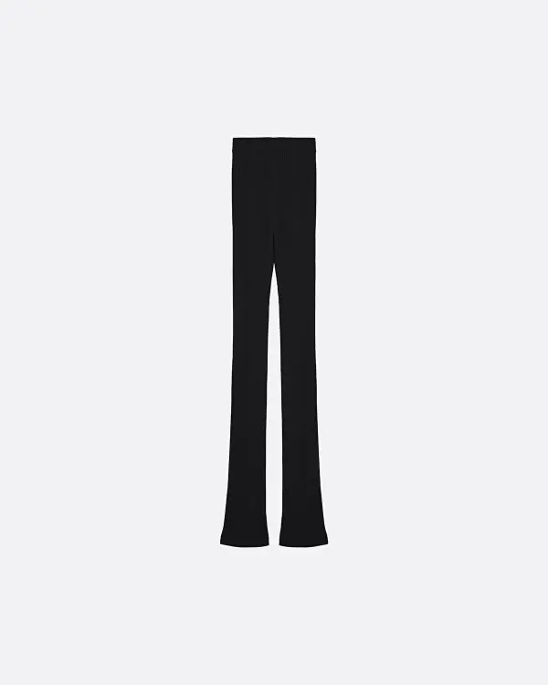 Lazlo Siyah Jersey Kadın Jean Pantolon