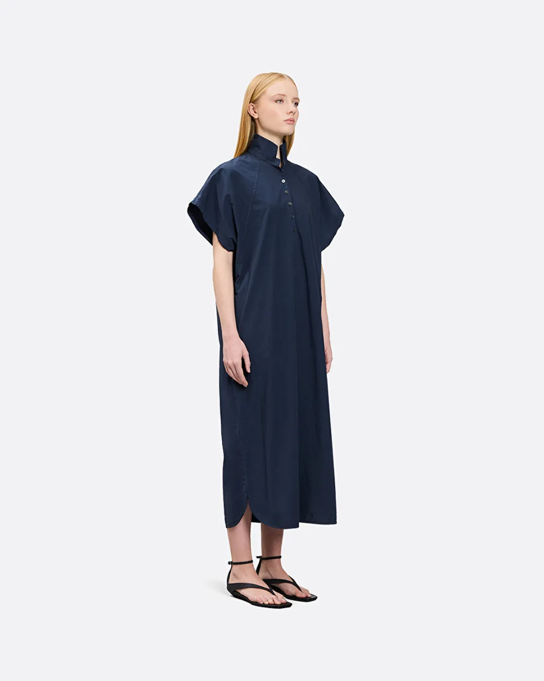 Serafina Tendon Lacivert Kadın Elbise - 3