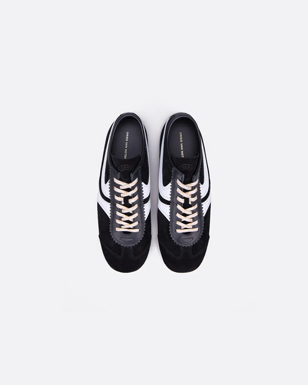 Siyah-Beyaz Kadın Sneakers - 2