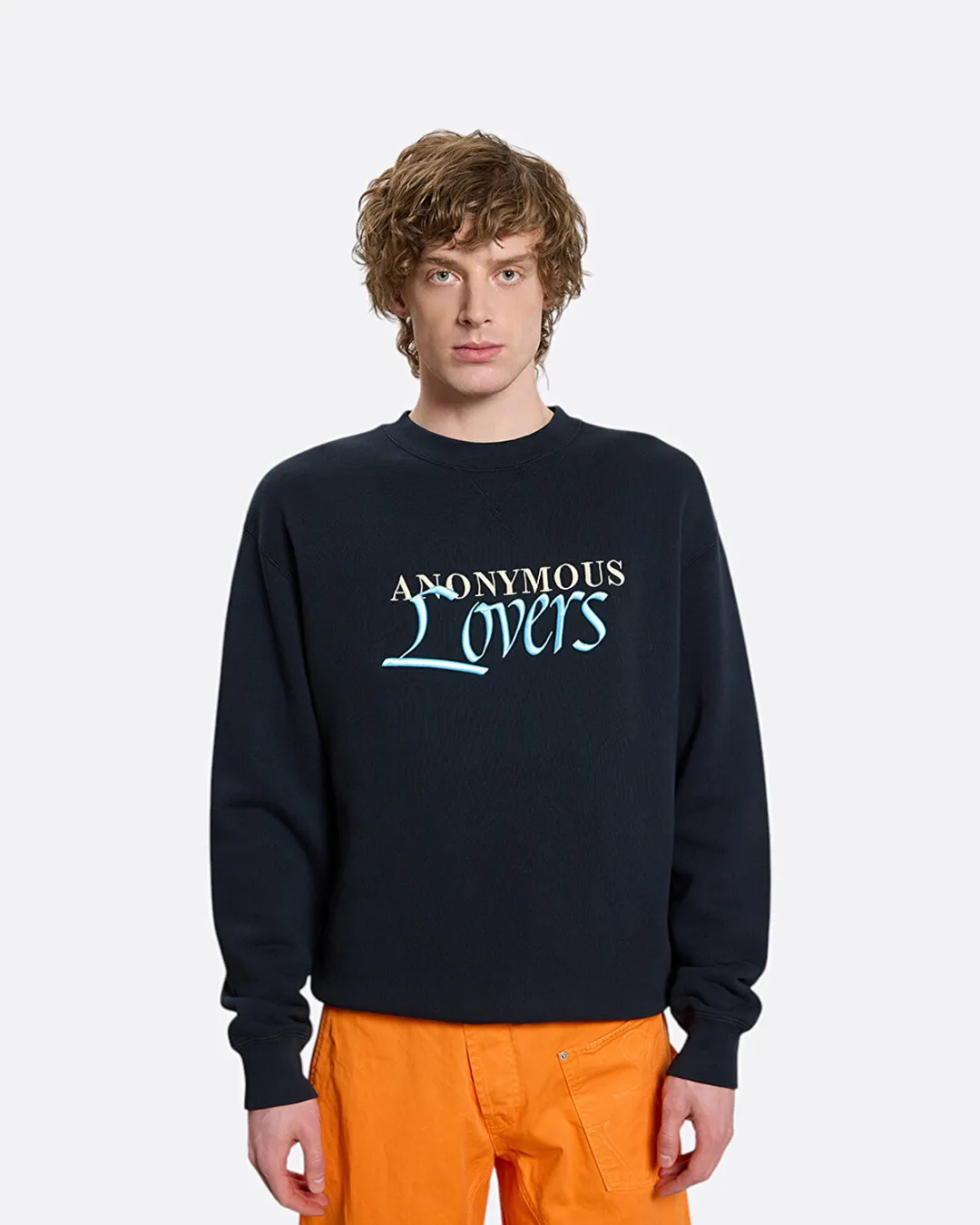 Anonymous Lovers Siyah Erkek Sweatshirt - 3