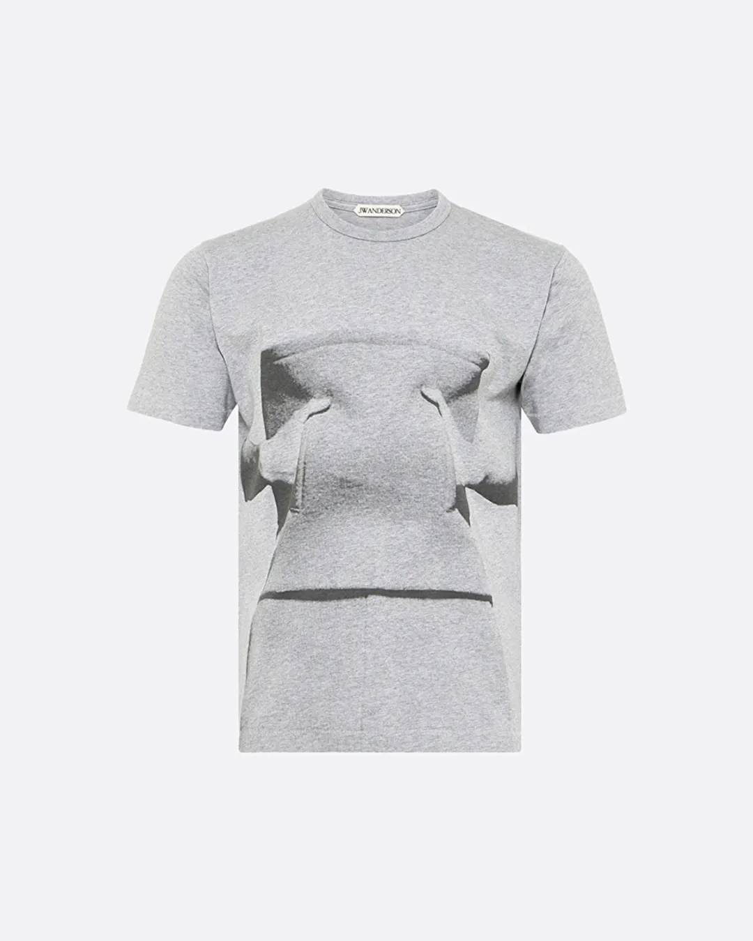 Gesture Gri Erkek T-Shirt - 1