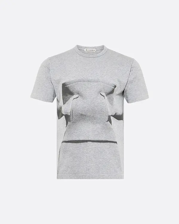 Gesture Gri Erkek T-Shirt