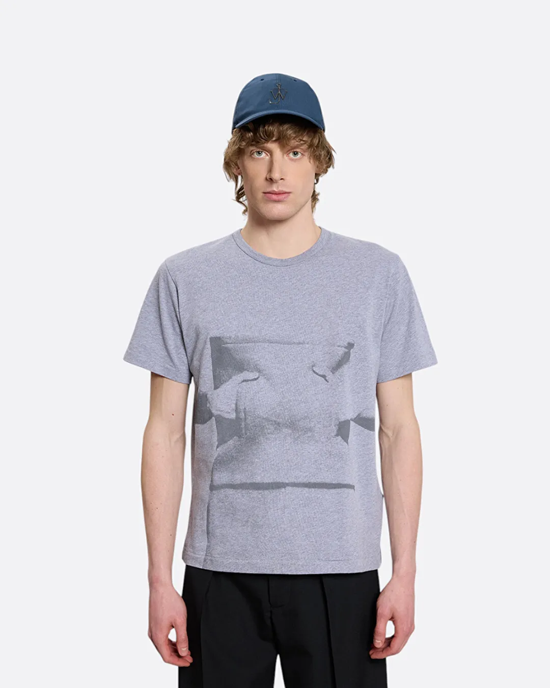 Gesture Gri Erkek T-Shirt - 3