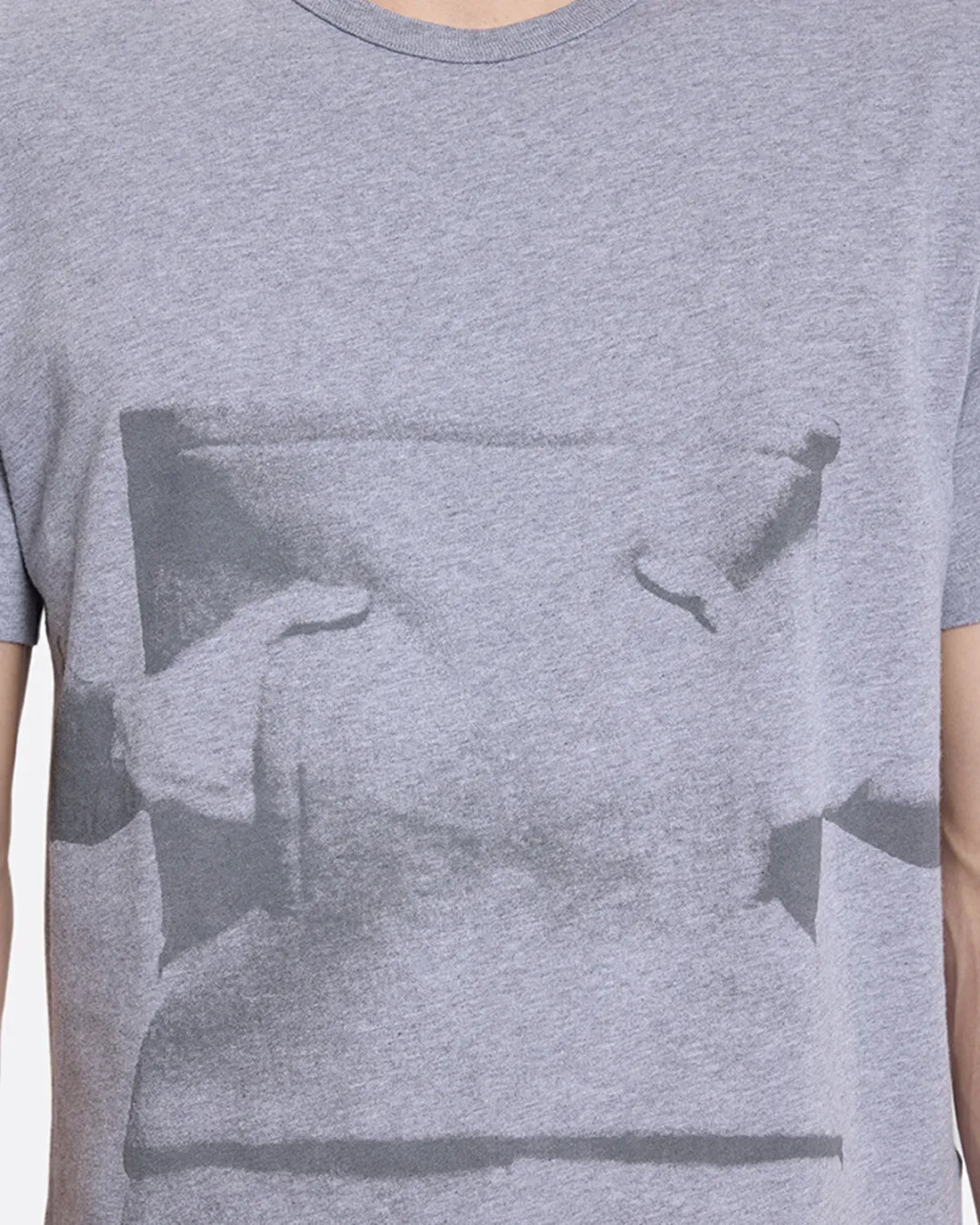 Gesture Gri Erkek T-Shirt - 0