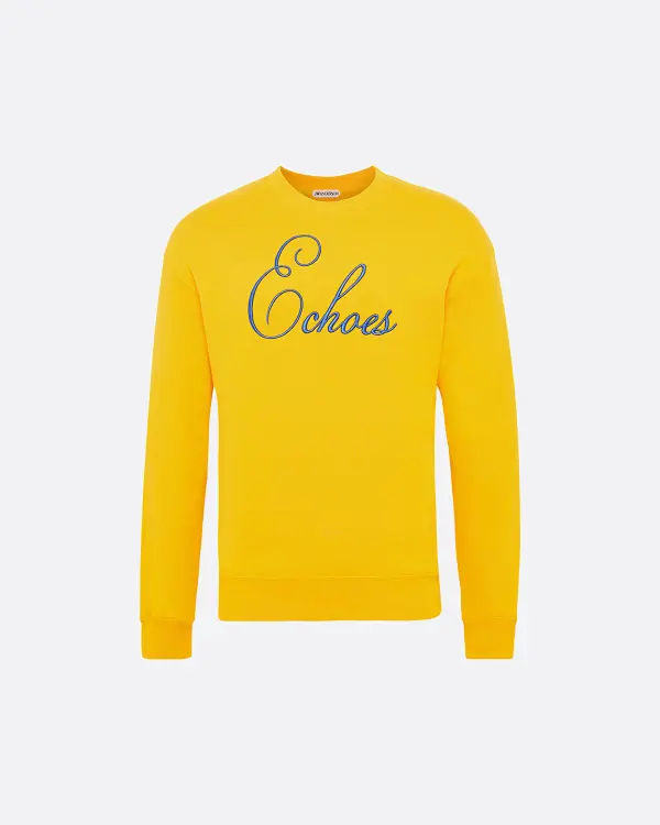 Echoes Sarı Erkek Sweatshirt