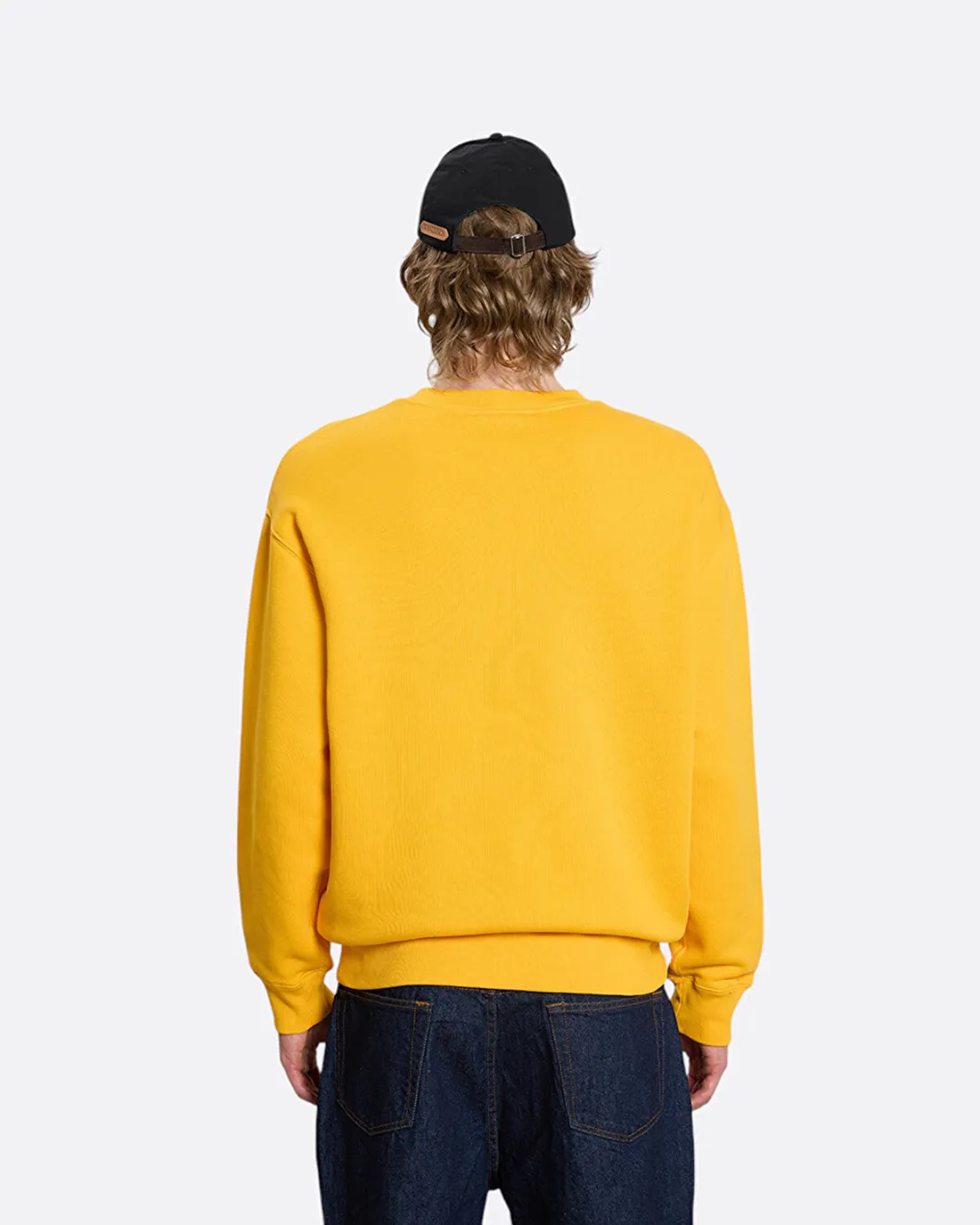 Echoes Sarı Erkek Sweatshirt - 4