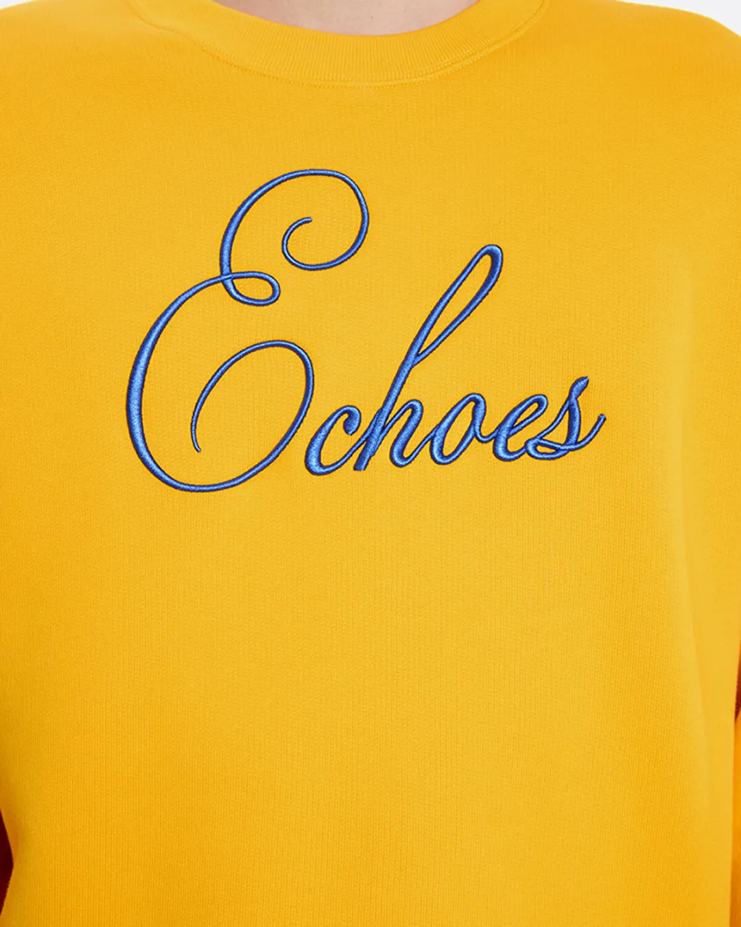 Echoes Sarı Erkek Sweatshirt - 0