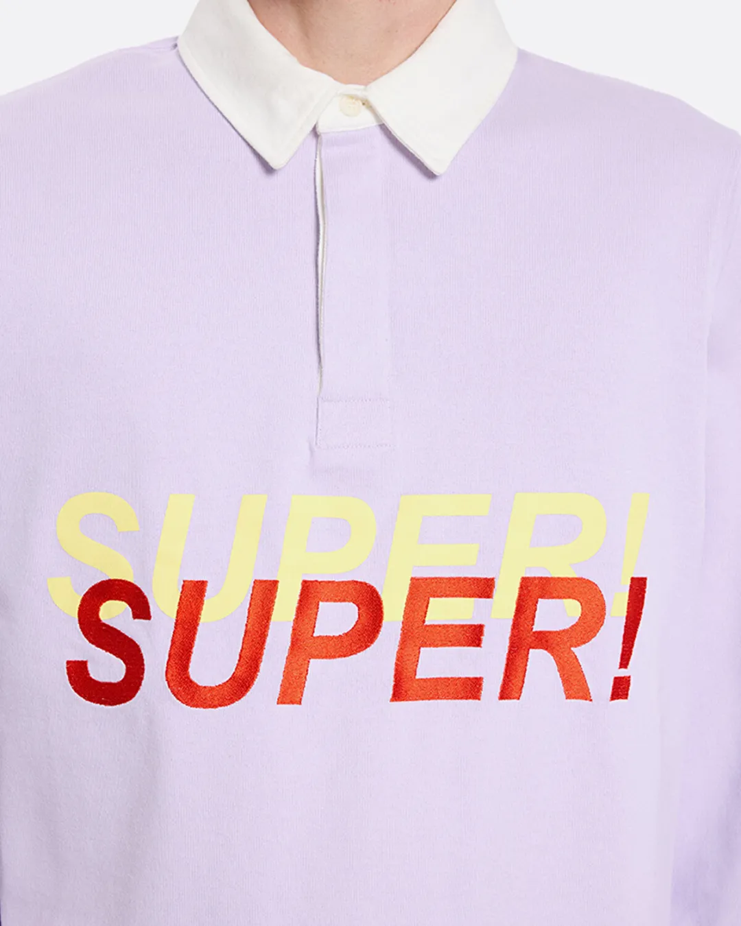 Super Speed Rugby Polo Mor Erkek Sweatshirt - 0