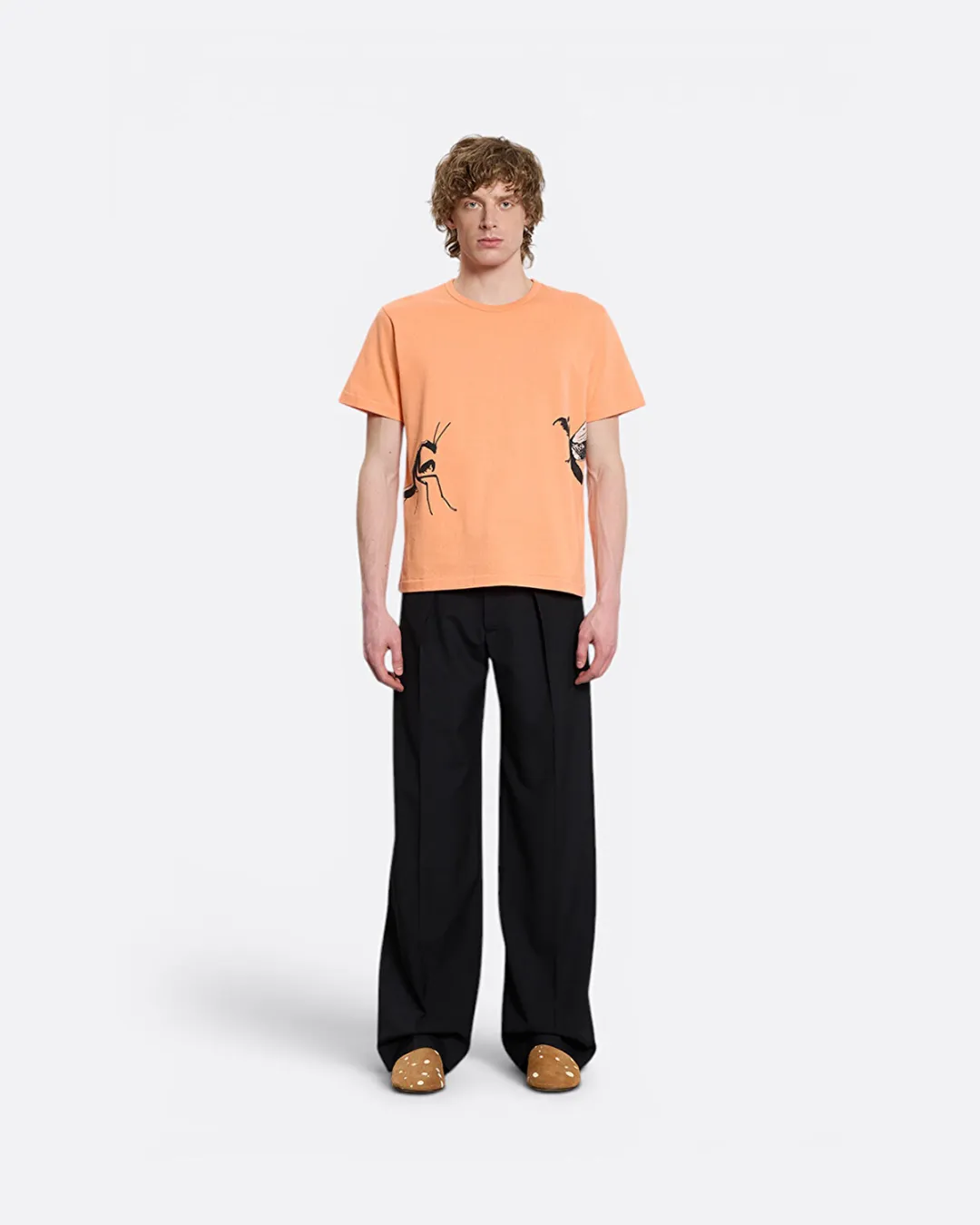 Praying Mantis Turuncu Erkek T-Shirt - 2