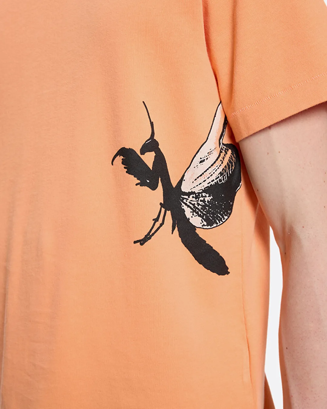 Praying Mantis Turuncu Erkek T-Shirt - 0