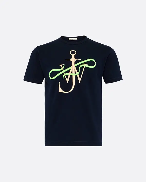 Ribbon Anchor Lacivert Erkek T-Shirt