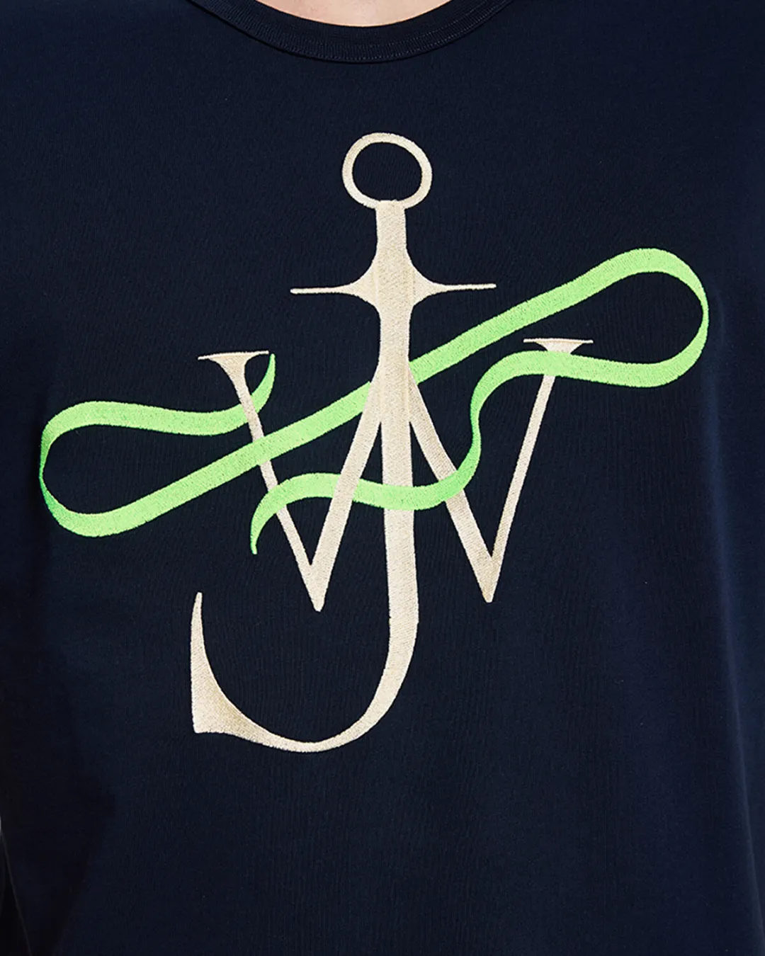 Ribbon Anchor Lacivert Erkek T-Shirt - 0