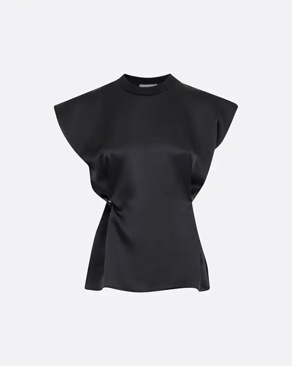 Zerowaste Siyah Kadın T-shirt