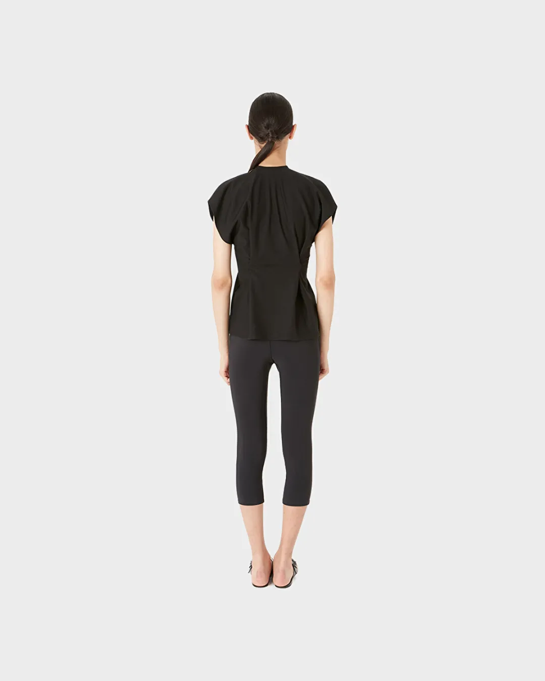 Zerowaste Siyah Kadın T-shirt - 0