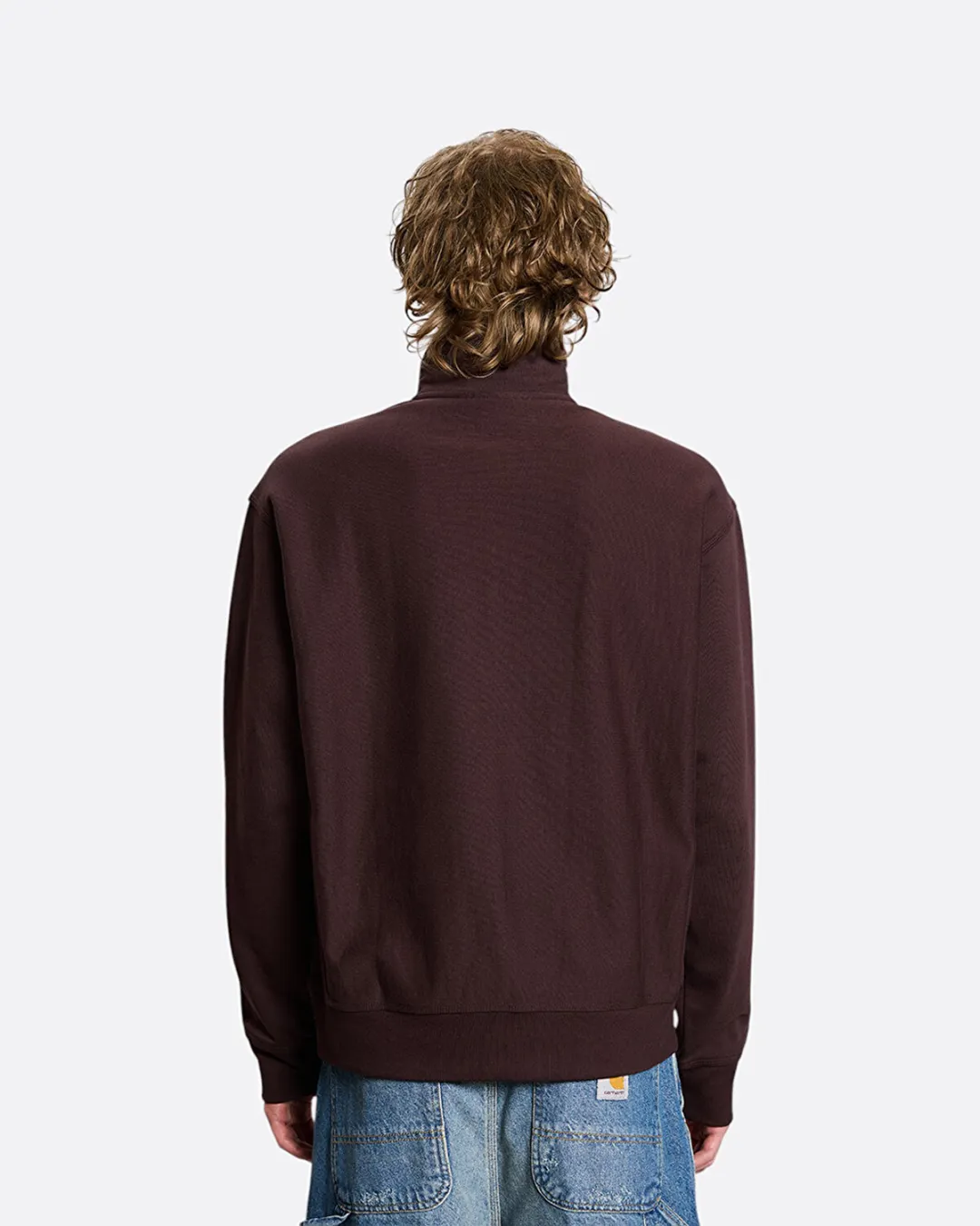 American Script Kahverengi Erkek Sweatshirt - 4