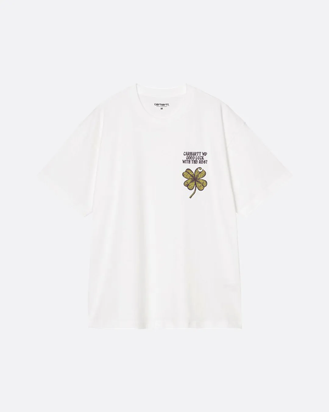 Clover Beyaz Erkek T-shirt - 1
