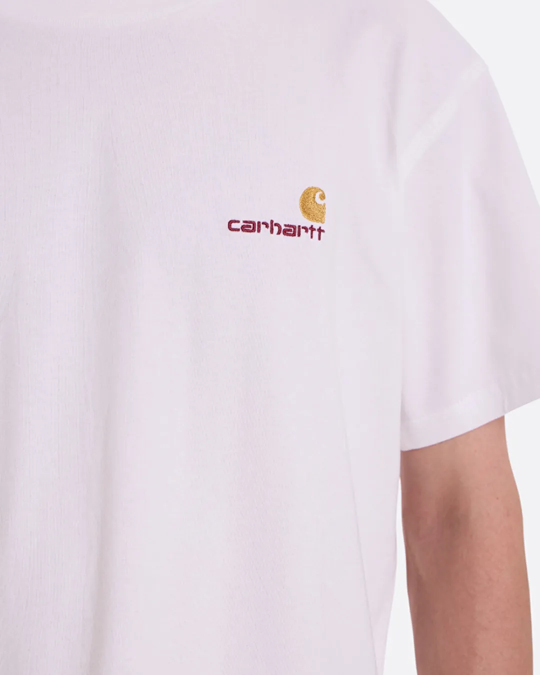 American Script Beyaz Erkek T-shirt - 0