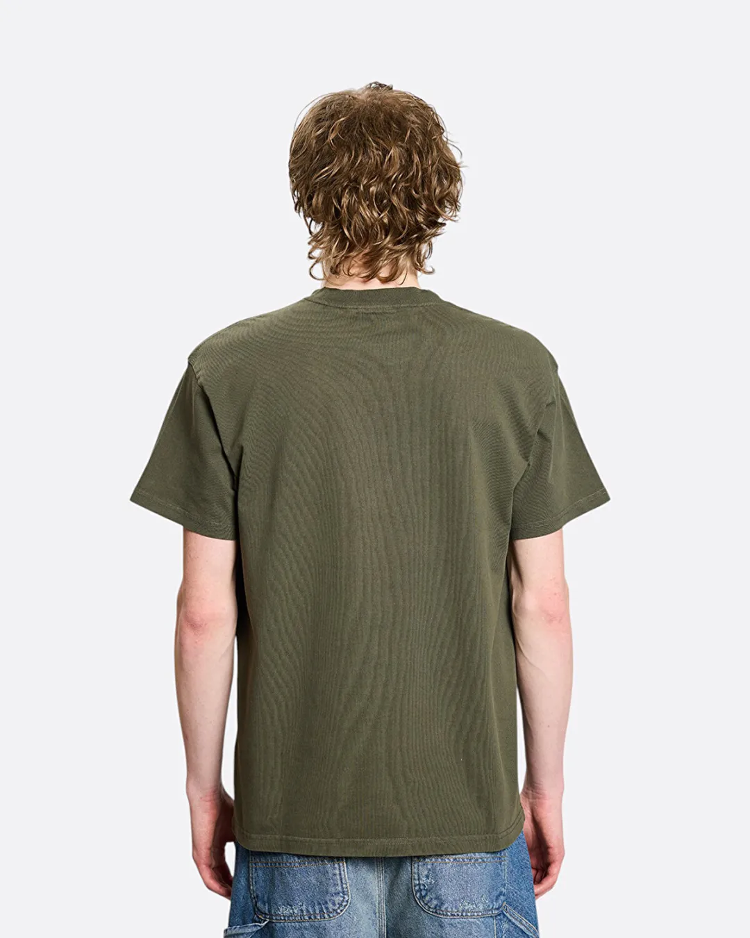 Faded Pond Corps Yeşil Erkek T-shirt - 4