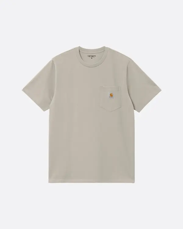 Pocket Yeşil Gri Erkek T-shirt