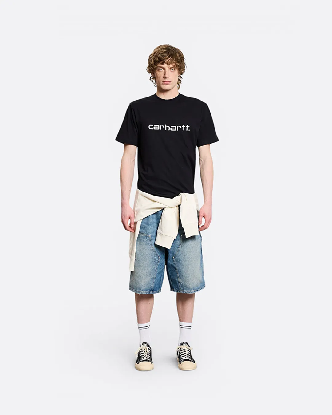 Script Siyah Erkek T-shirt - 2