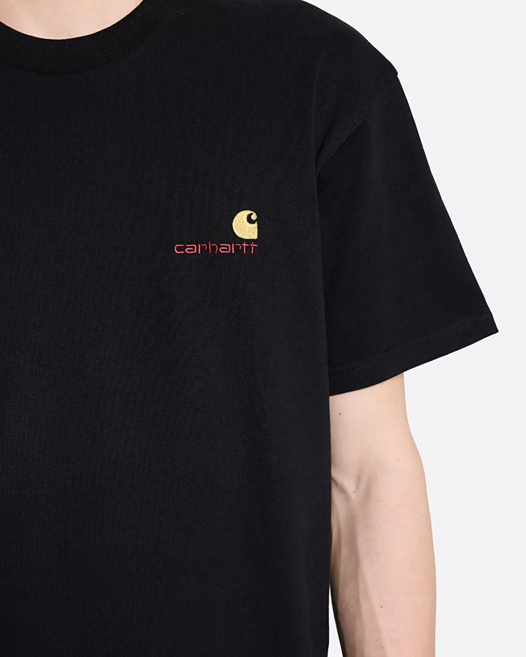 American Script Siyah Erkek T-shirt - 0