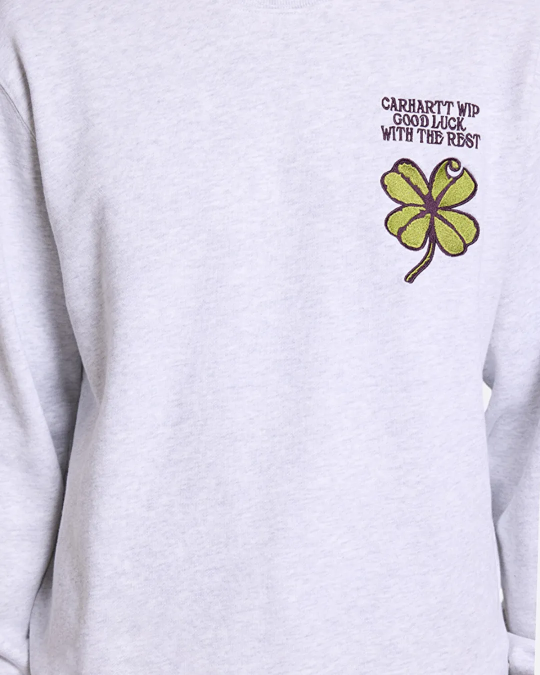 Clover Açık Gri Erkek Sweatshirt - 0