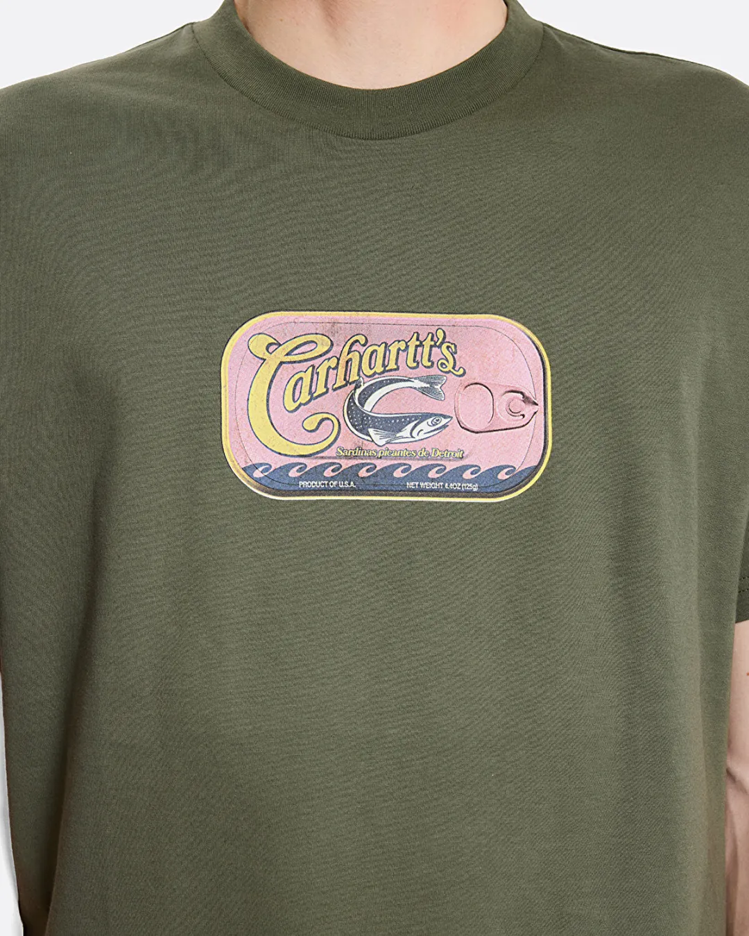 Sardinas Yeşil Erkek T-shirt - 5