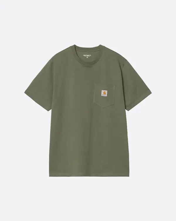 Pocket Yeşil Erkek T-shirt