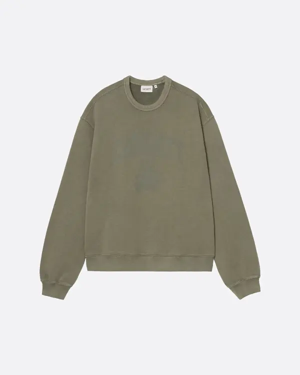 Faded Pond Corps Haki Erkek Sweatshirt