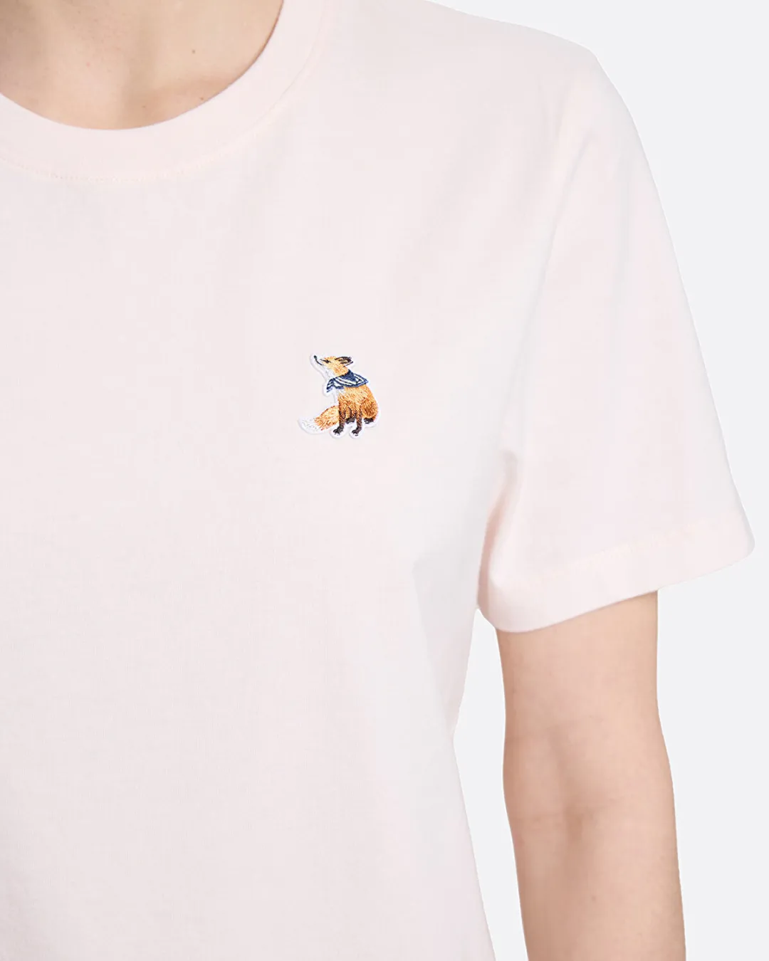 Dreaming Fox Regular Açık Pembe Kadın T-shirt - 5