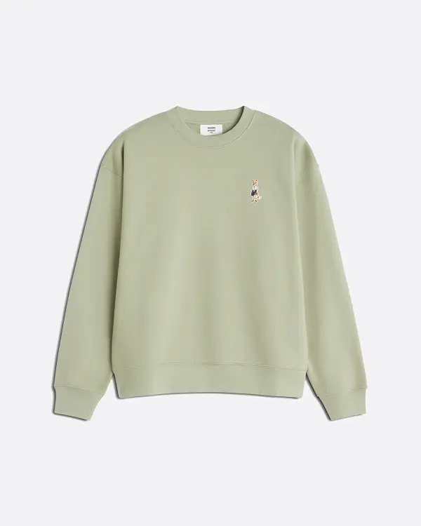 Dressed Fox Comfort Yeşil Kadın Sweatshirt