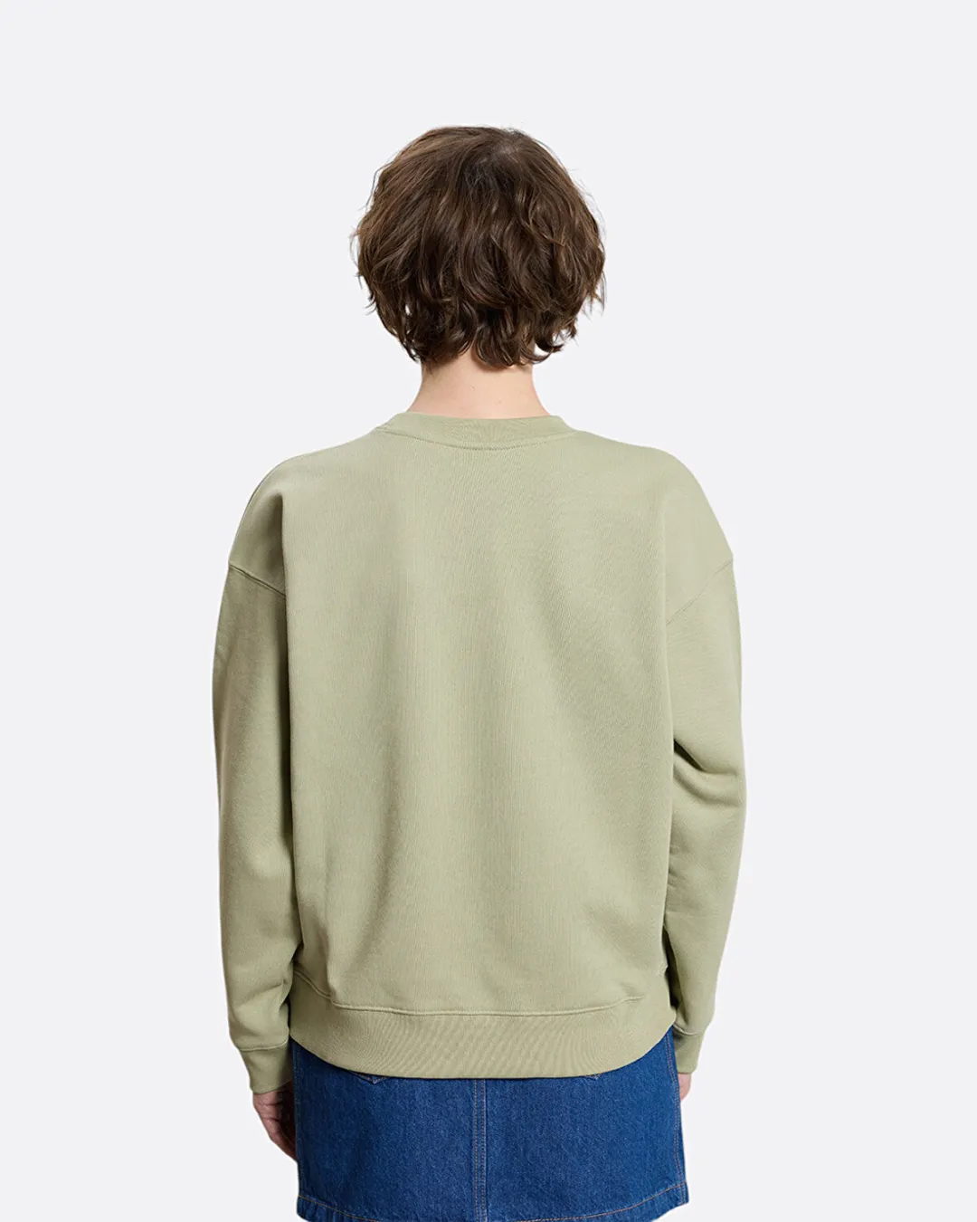Dressed Fox Comfort Yeşil Kadın Sweatshirt - 4