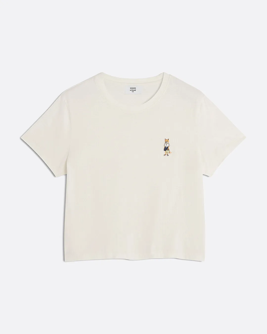 Dressed Fox Baby Beyaz Kadın T-shirt - 1