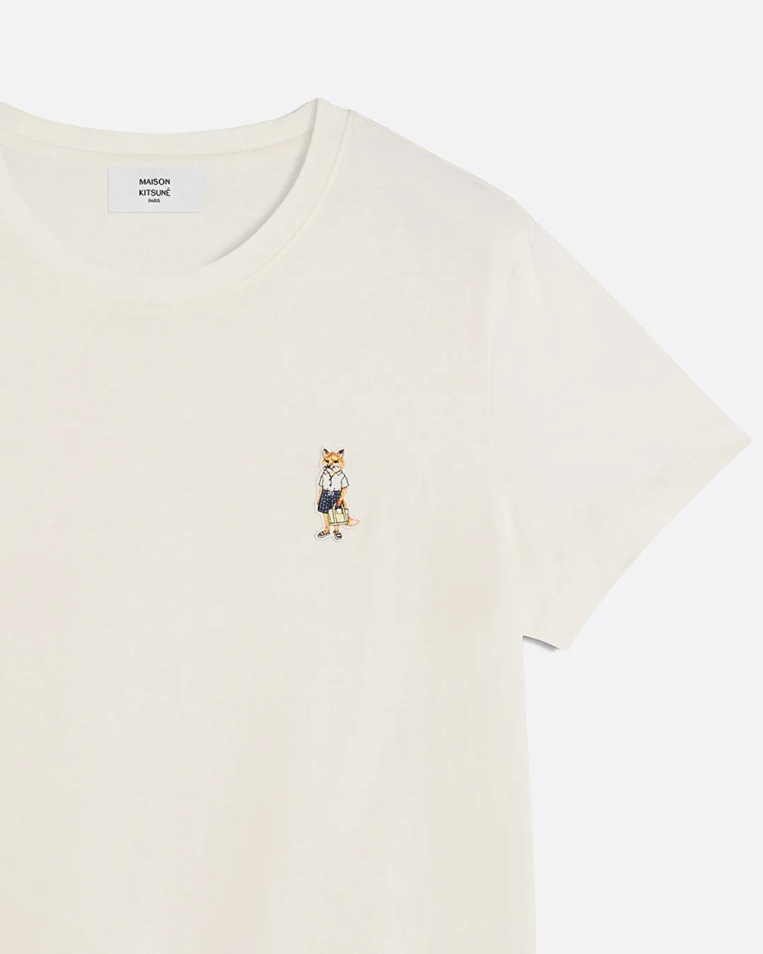 Dressed Fox Baby Beyaz Kadın T-shirt - 6