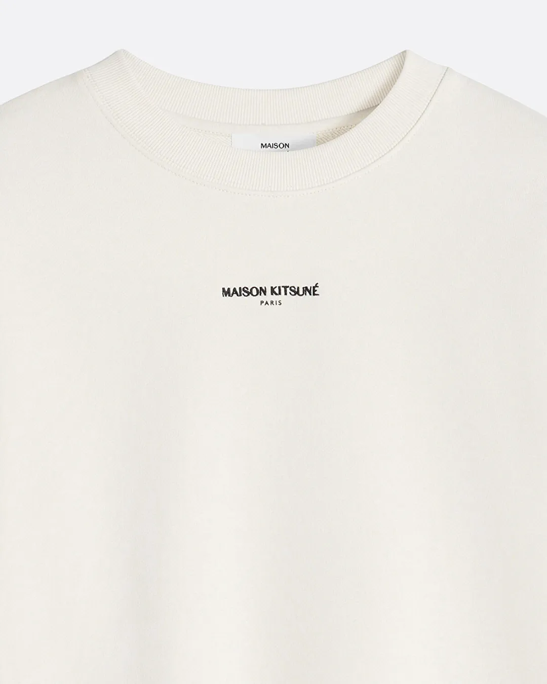 Paris Cropped Bej Kadın Sweatshirt - 0