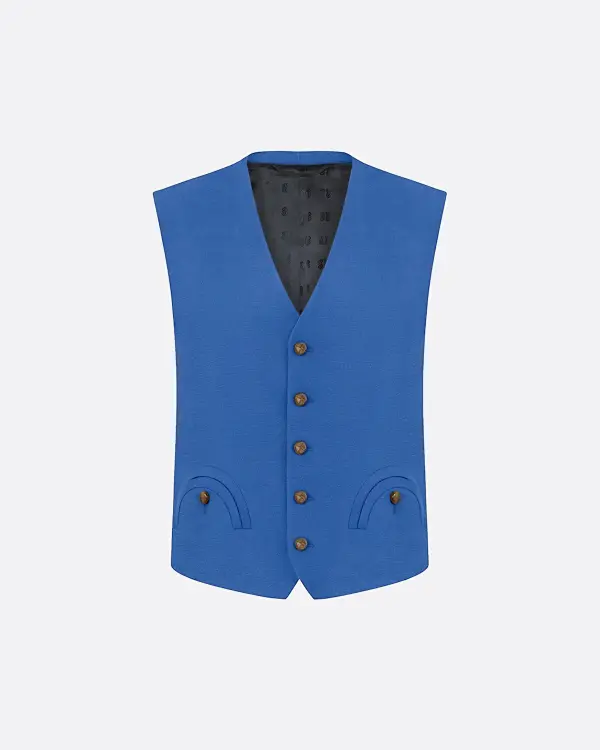 Flica Feral Gilet Mavi Kadın Yelek