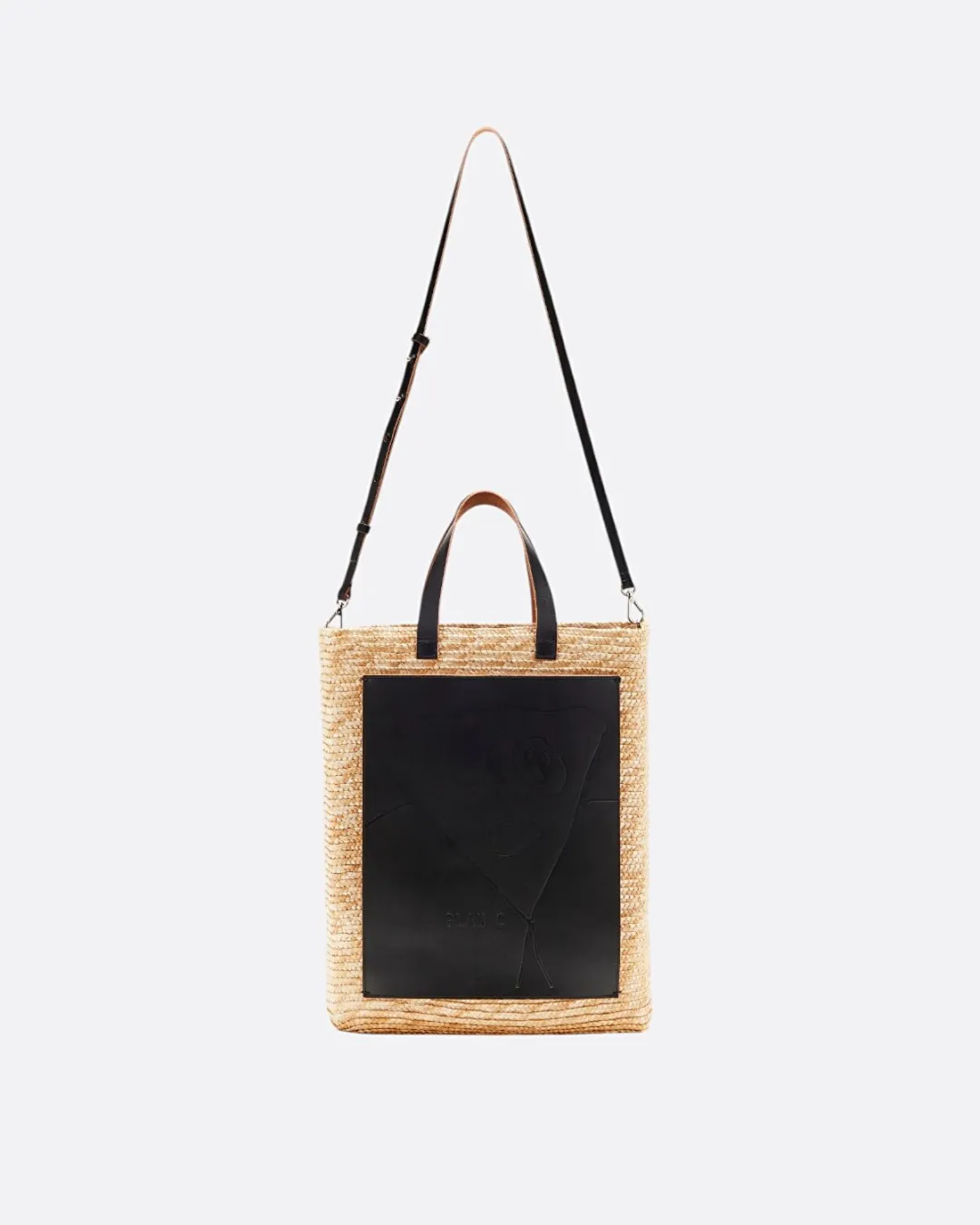 Straw Shopper Sarı Kadın Tote Çanta - 3
