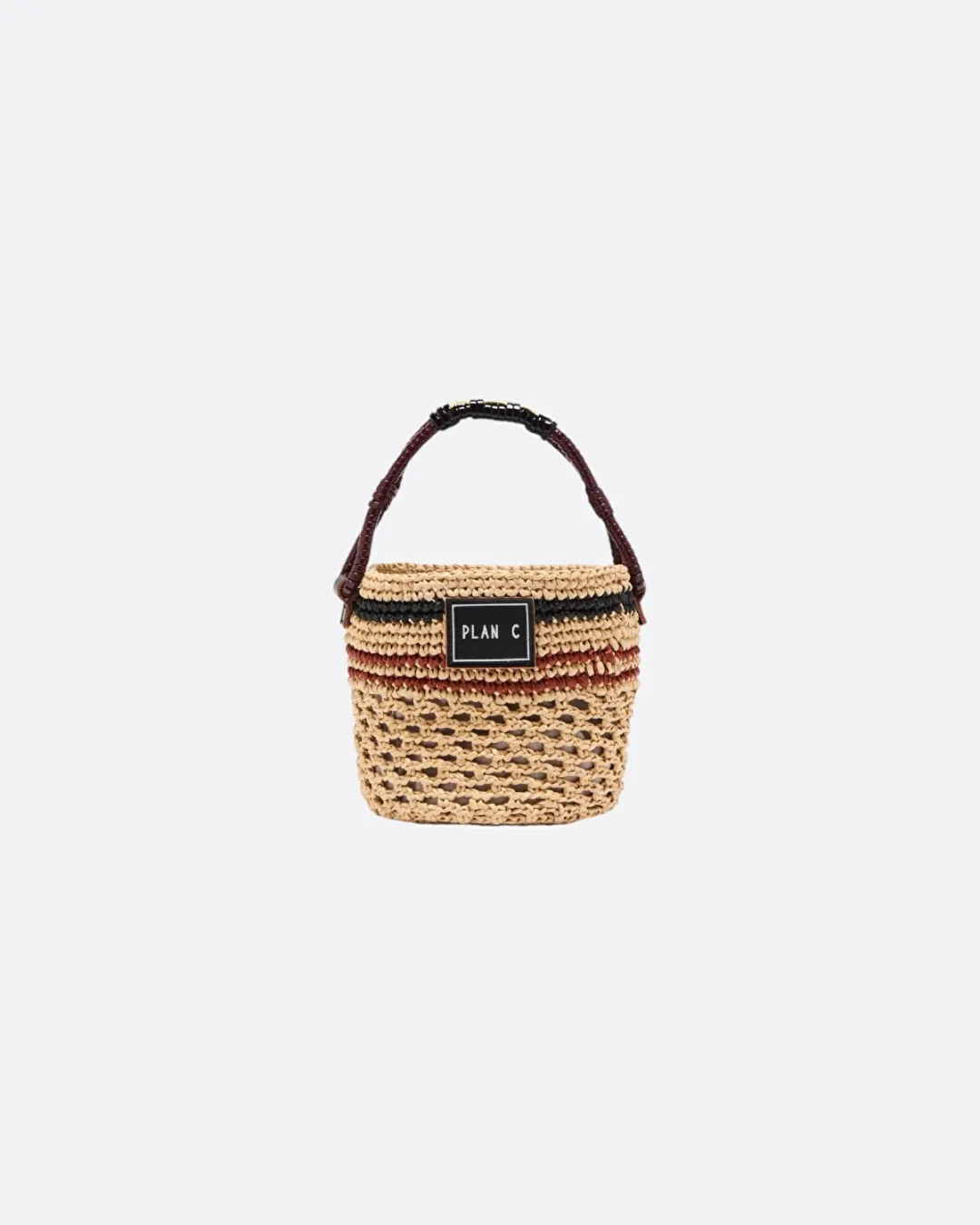 Bucket Naturel Kadın Mini Çanta - 1