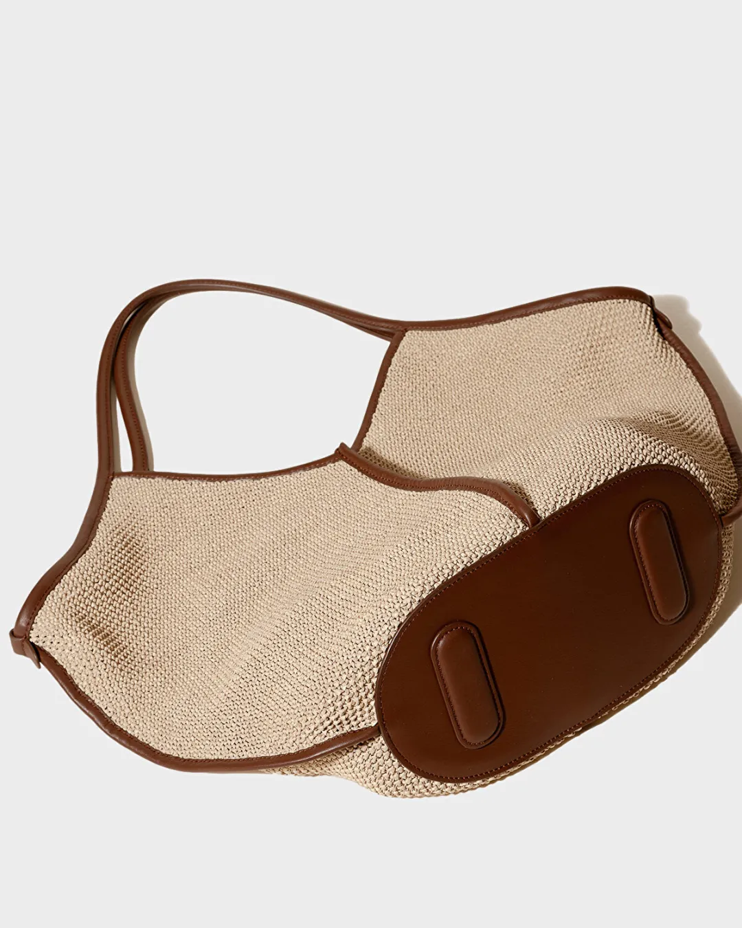 Calella Soft Raffia Naturel Kadın Tote Çanta - 3