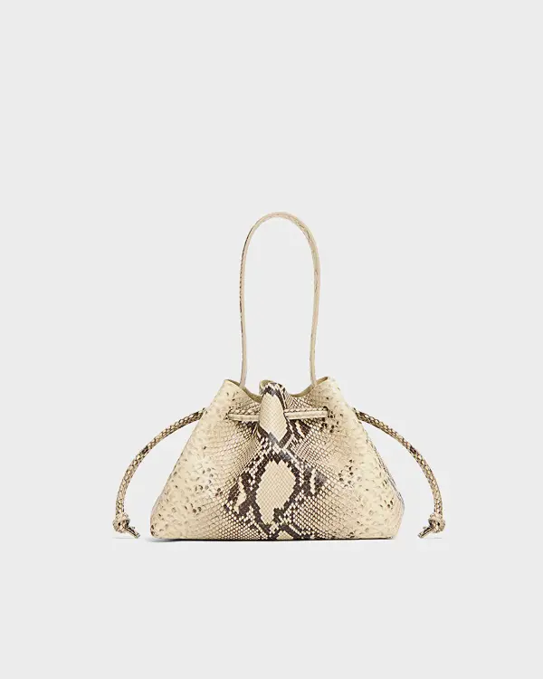 Drawstring Pouchette Naturel Kadın Çanta