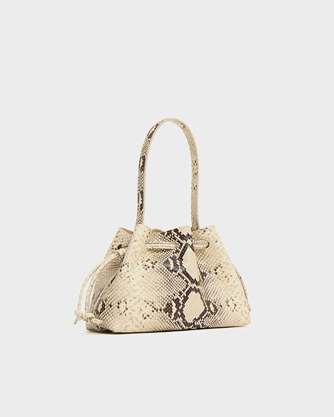 Drawstring Pouchette Naturel Kadın Çanta - 2